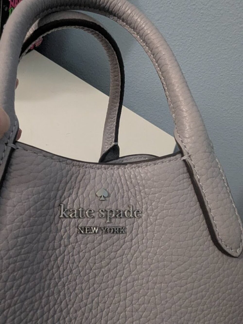 NWOT Kate Spade Light Gray Mini Bag - Picture 16 of 16